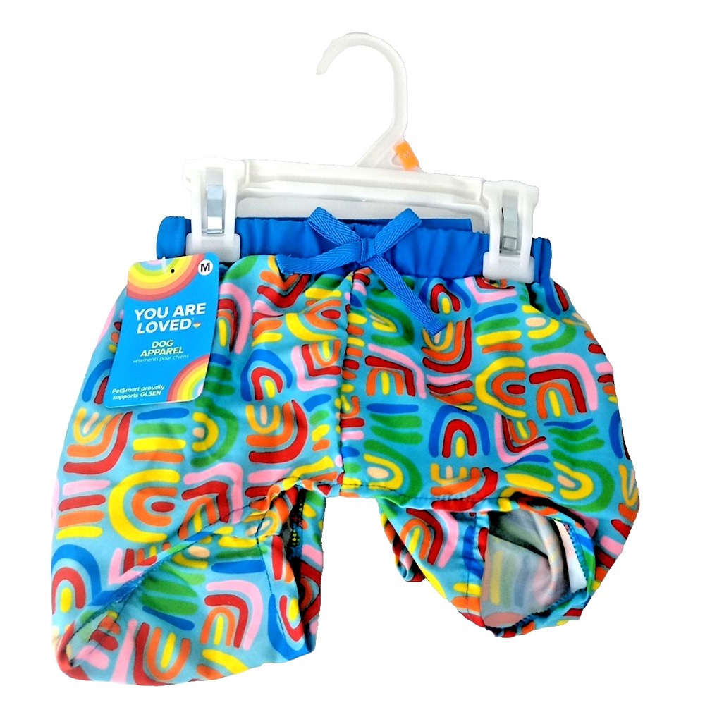 You Are Loved Pride Dog Bathing Suit Size Medium Pride NWT‎